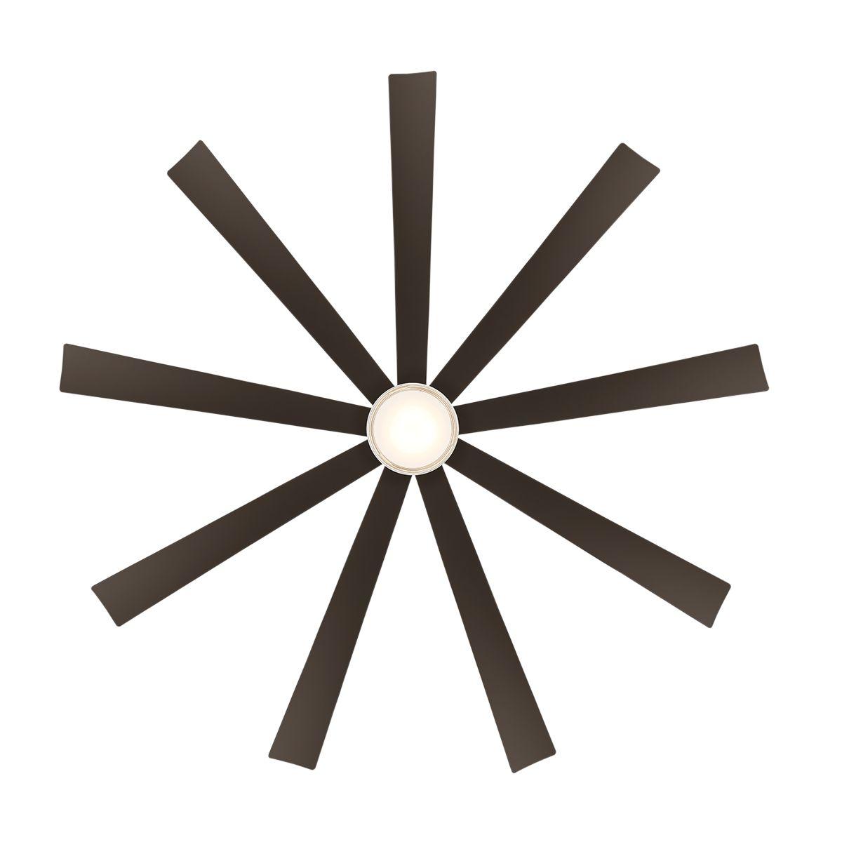 Wynd XL 72 Inch Bronze Windmill LED Smart Ceiling Fan - Bees Lighting