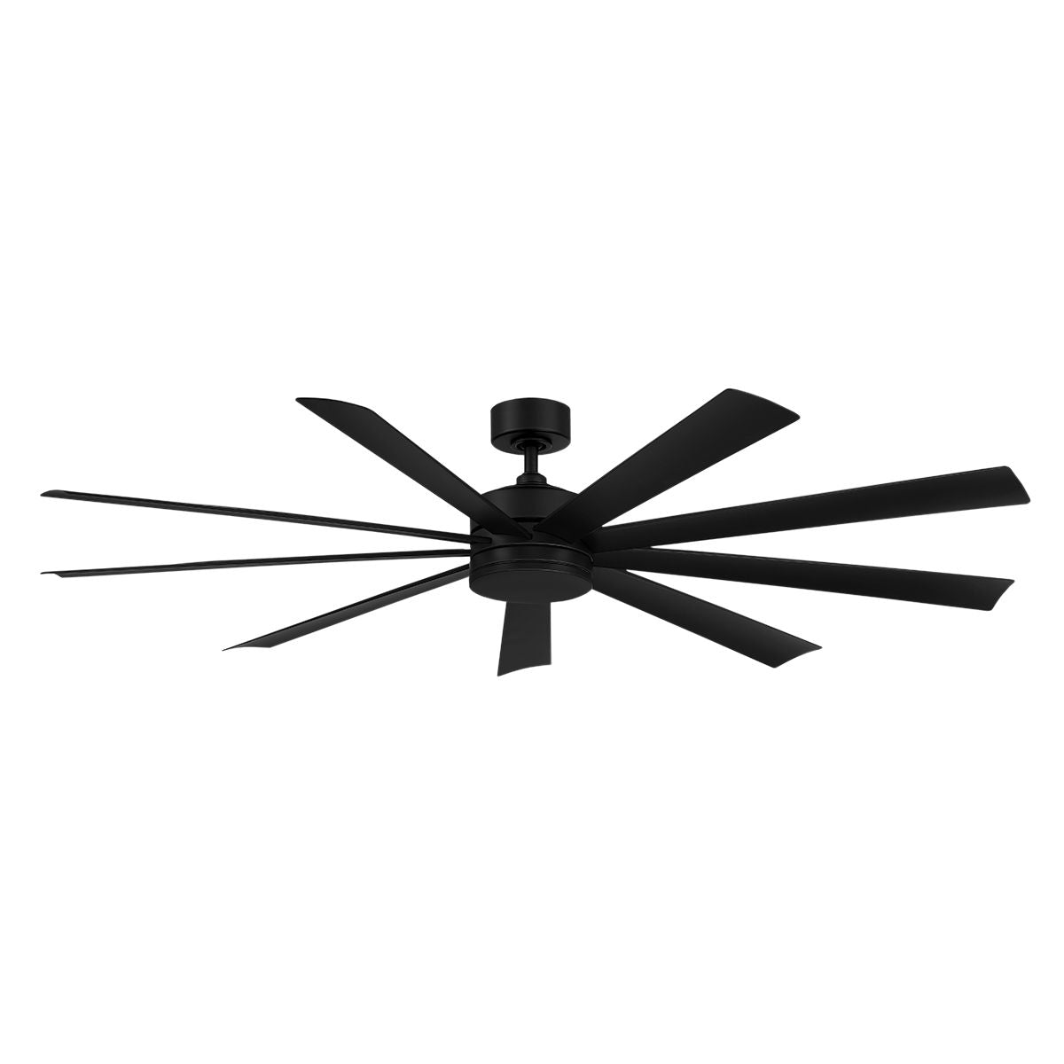 Wynd XL 72 Inch Matte Black Windmill LED Smart Ceiling Fan - Bees Lighting
