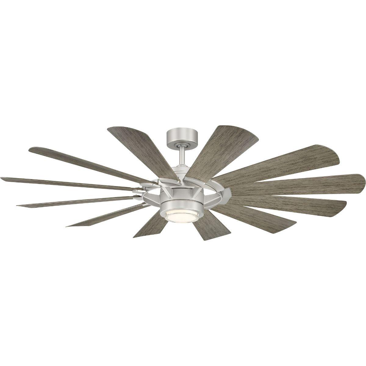 Wyndmill 65 Inch Windmill Outdoor Smart Ceiling Fan With 2700K Light And Remote