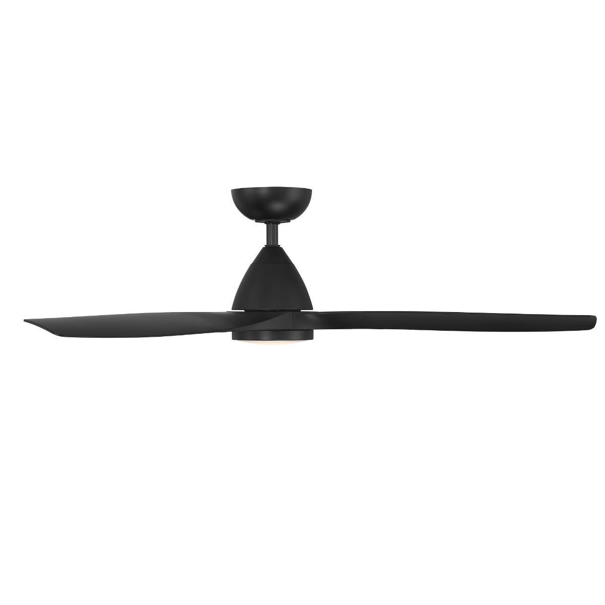 Skylark 54 Inch Modern Outdoor Smart Ceiling Fan With 3000K LED And Remote