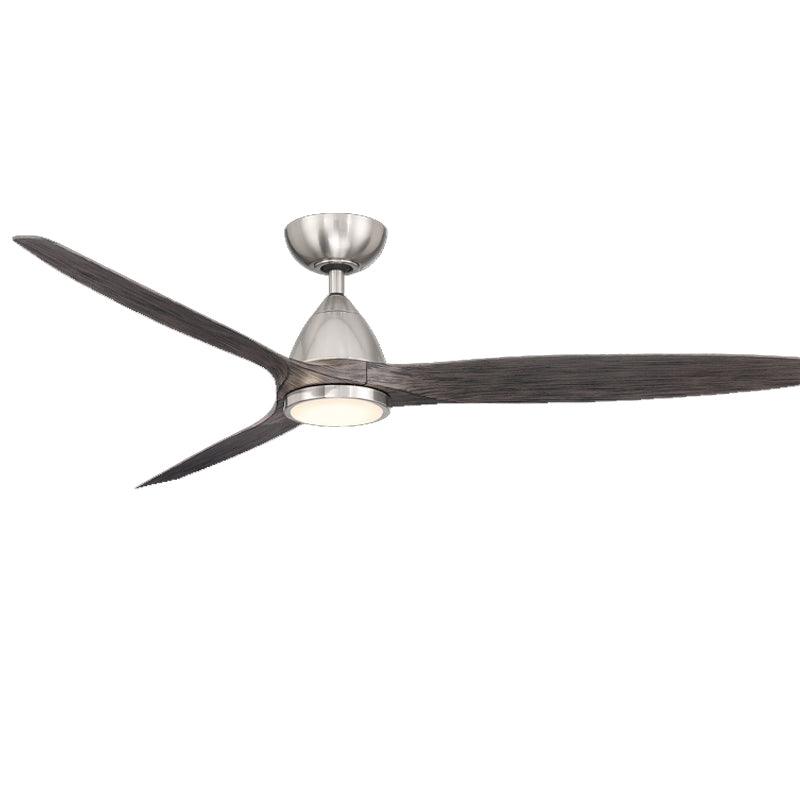 Skylark 62 Inch Modern Outdoor Smart Ceiling Fan With 3000K LED And Remote