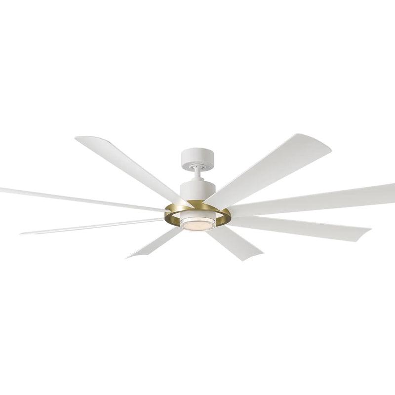 Aura 72 Inch Windmill Outdoor Smart Ceiling Fan With 3000K LED And Remote