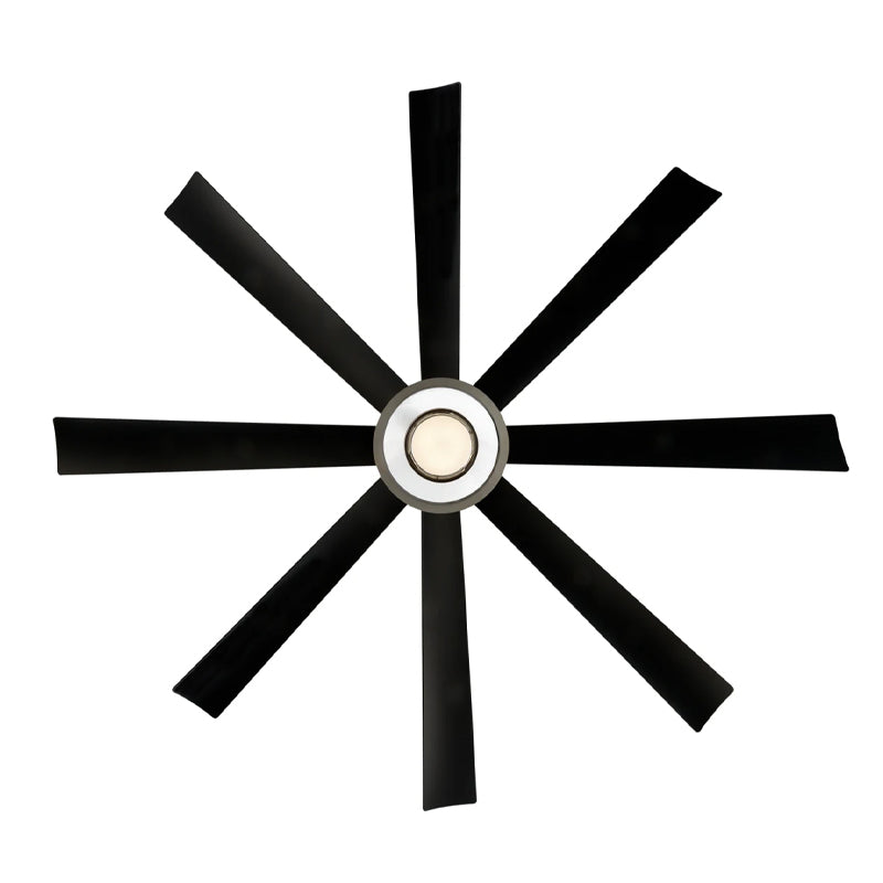 Aura 72 Inch Windmill Outdoor Smart Ceiling Fan With 2700K LED And Remote - Bees Lighting