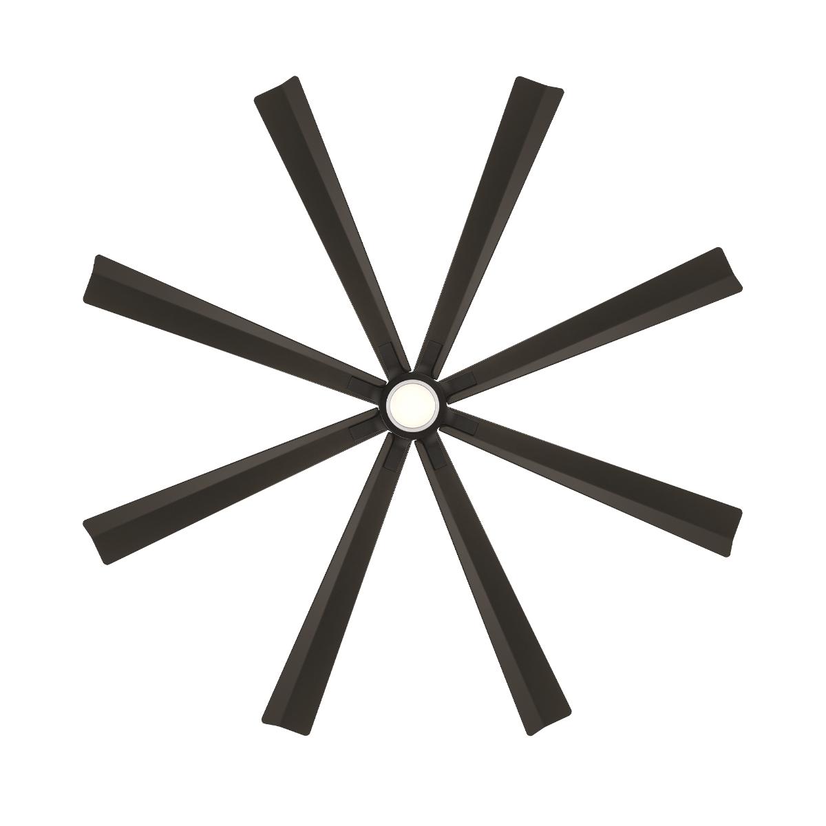 Size Matters 84 Inch Bronze Smart Windmill Ceiling Fan with CCT LED Light - Bees Lighting