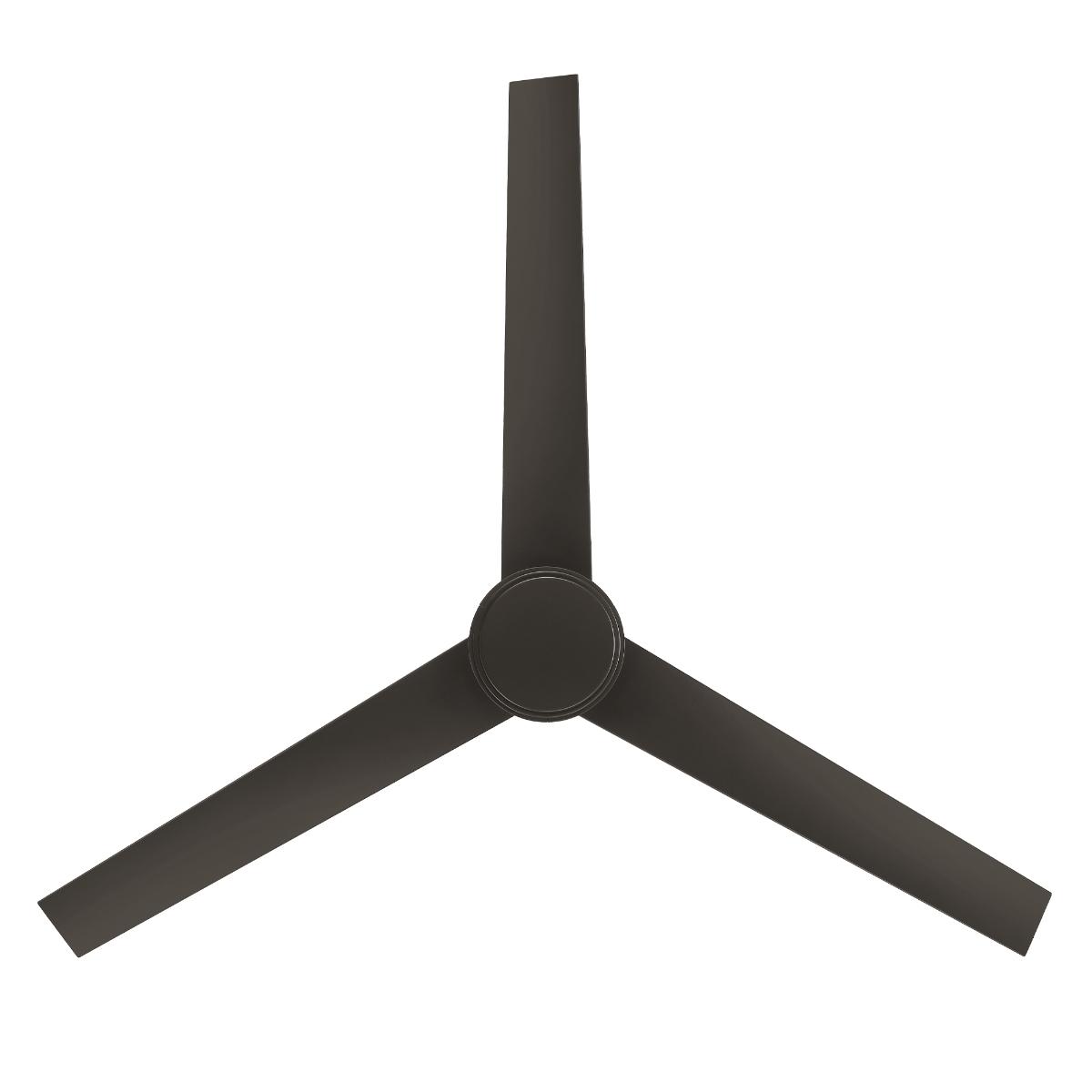 Bolo 56 Inch Bronze Outdoor CCT LED Smart Ceiling Fan - Bees Lighting