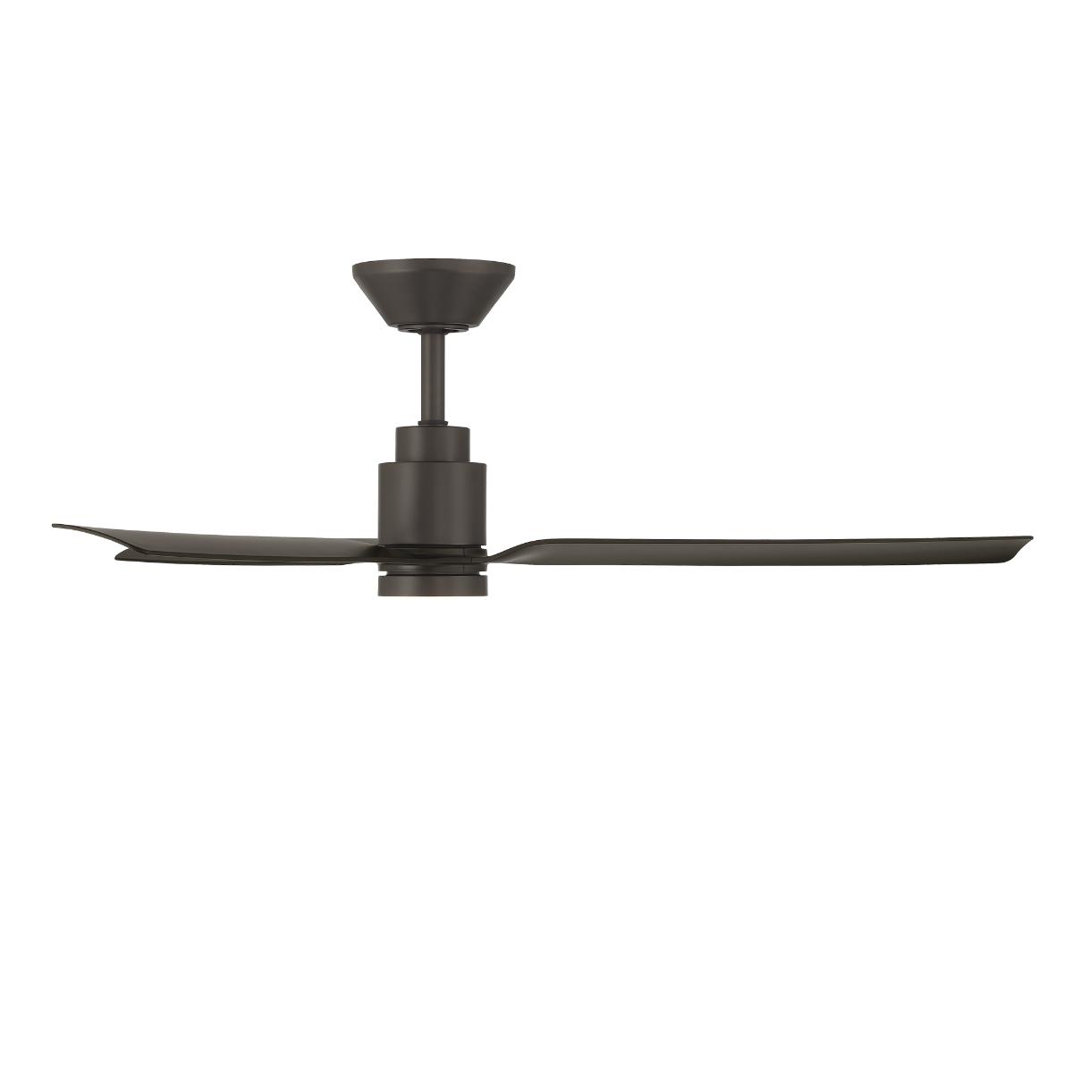 Smooth 52 Inch CCT LED Smart Ceiling Fan, Bronze Finish - Bees Lighting