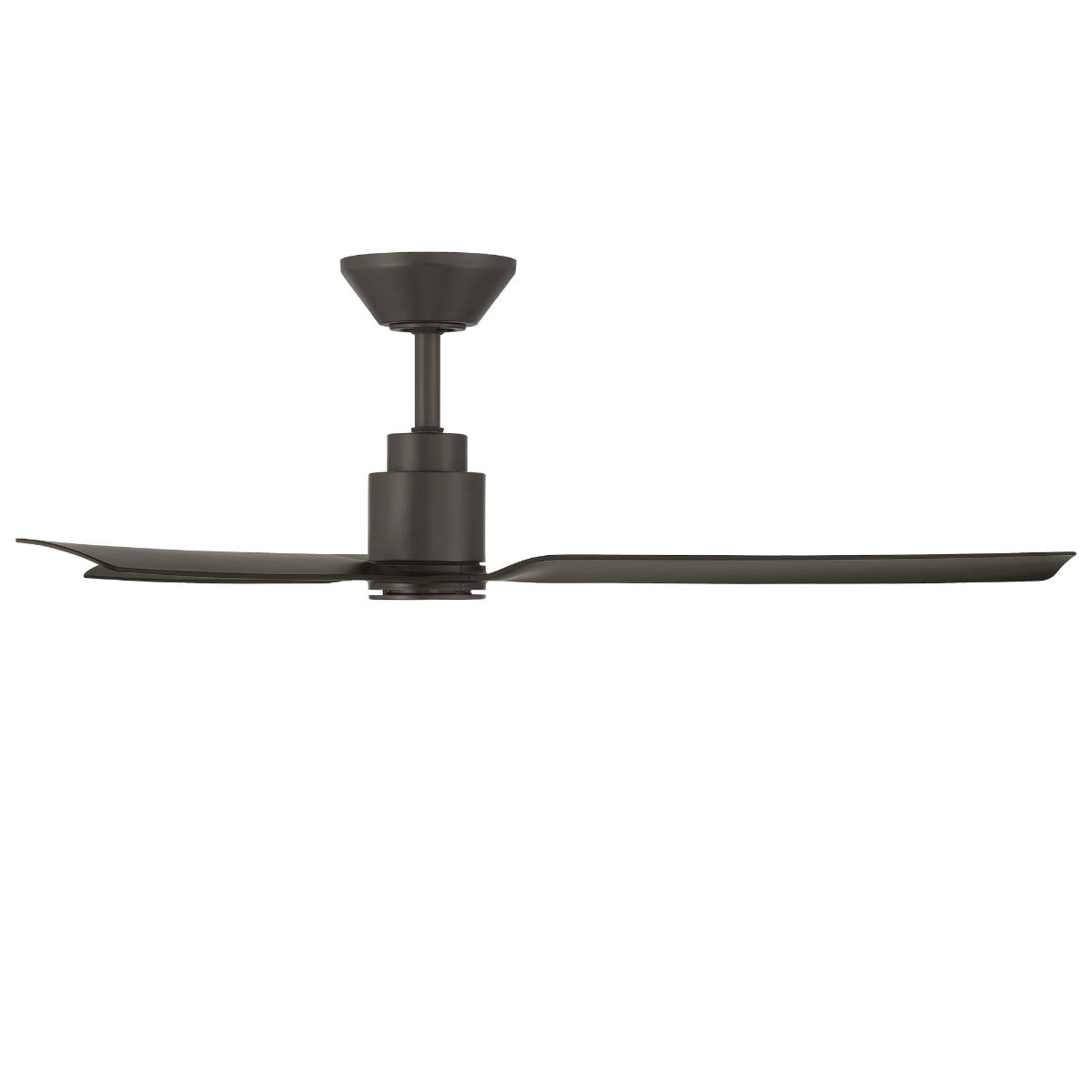 Smooth 52 Inch CCT LED Smart Ceiling Fan, Bronze Finish - Bees Lighting
