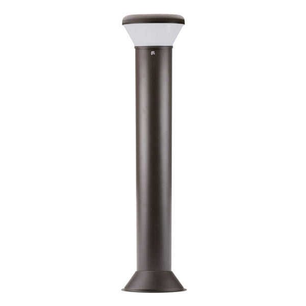 42" Round LED Bollard Light, 26W, 30K/40K/50K, Bronze, 120-277V - Bees Lighting