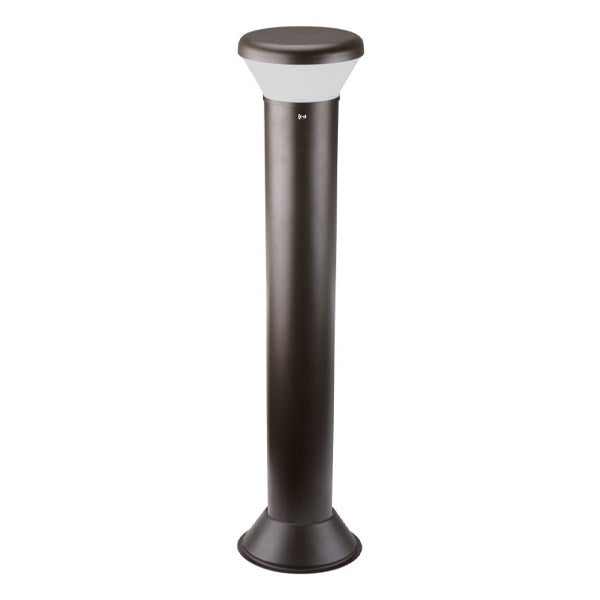 42" Round LED Bollard Light, 26W, 30K/40K/50K, Bronze, 120-277V - Bees Lighting