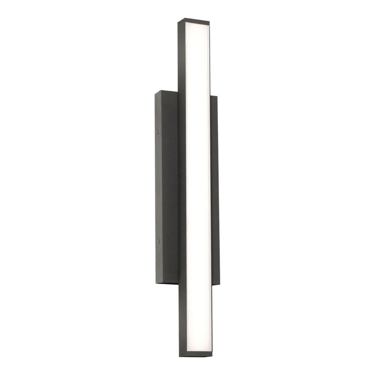 Gale 24 in. LED Outdoor Wall Sconce 1000 lumens 3000K Emergency Battery Included