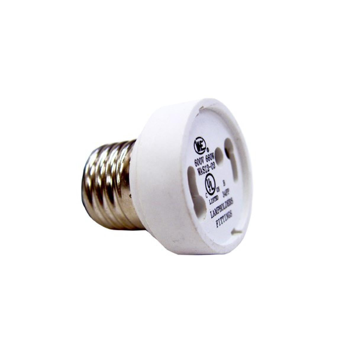Lamp Socket Adapter E26 Medium Base to GU24 Base - Bees Lighting