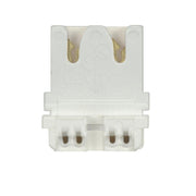 Medium Straight-In T8 Non Shunted Socket Lampholder with G13 Base - Bees Lighting