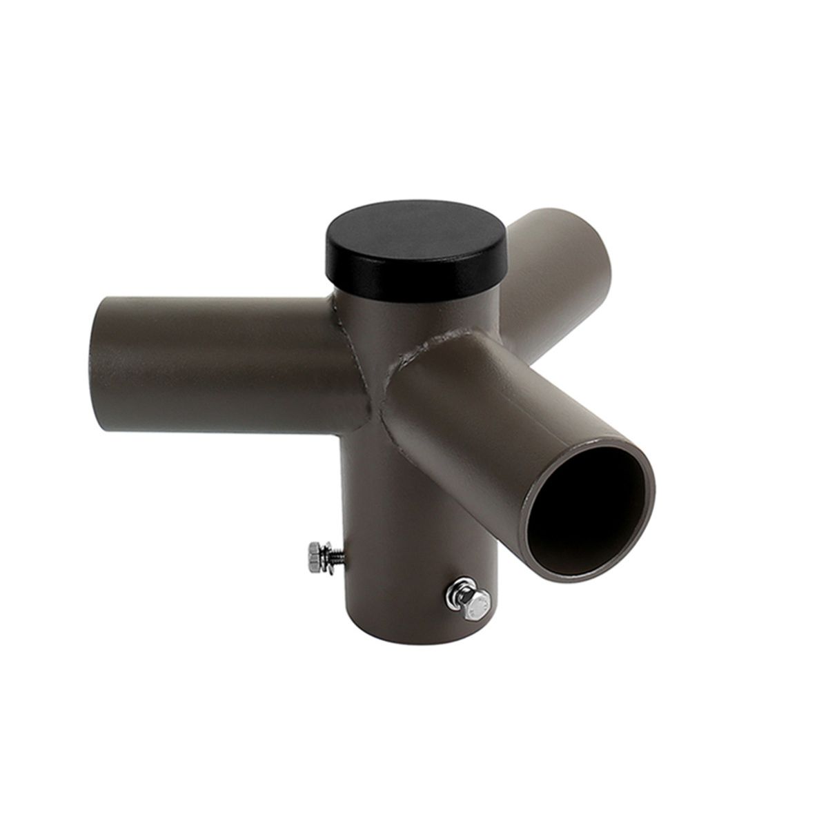 2-3/8" Spoke Bracket Three 2-3/8" mounts 120 Degrees Dark Bronze - Bees Lighting
