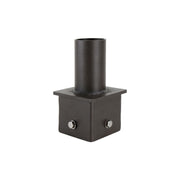 4" Square Tenon Mount Vertical 2-3/8" O.D Mounts Dark Bronze - Bees Lighting