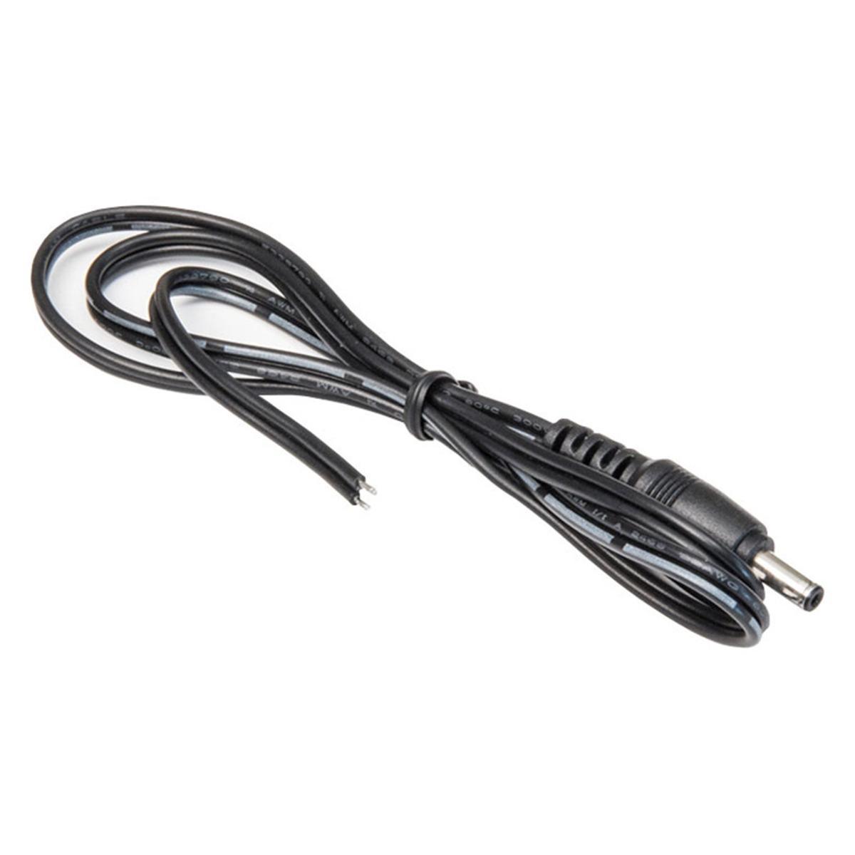 24in. LightBar to Power Supply Connector For GM Under Cabinet Lighting, Black - Bees Lighting
