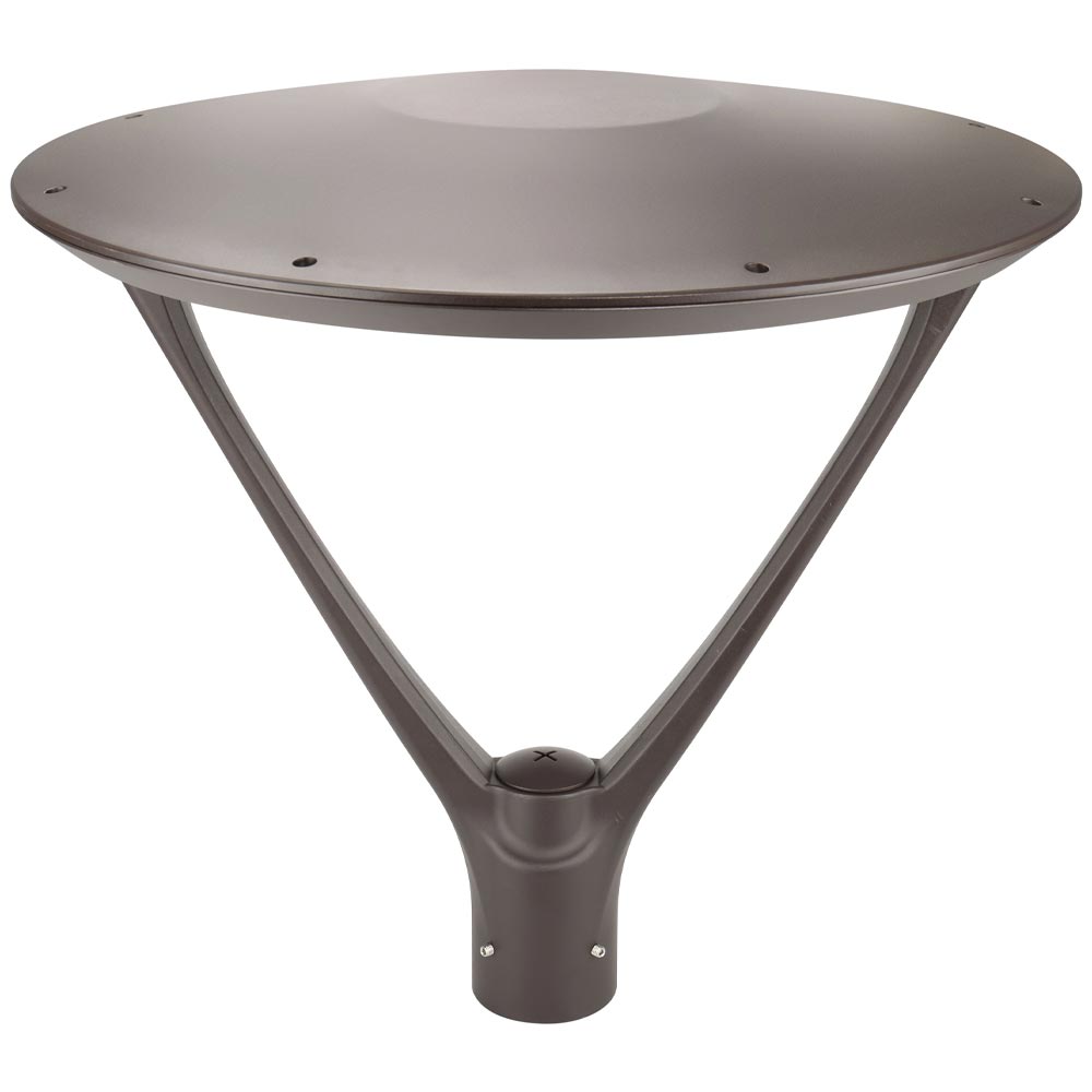 LED Post Top Light, 130 Watts, 15800 Lumens, 30K/40K/50K, 120-277V - Bees Lighting