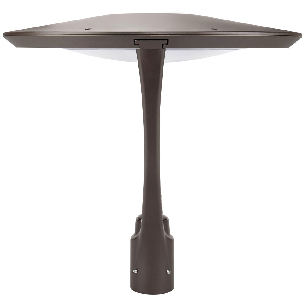 LED Post Top Light, 130 Watts, 15800 Lumens, 30K/40K/50K, 120-277V - Bees Lighting