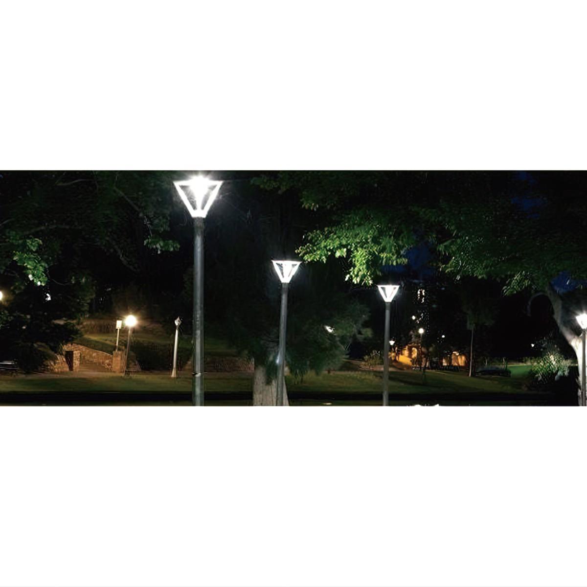 LED Post Top Light, 130 Watts, 15800 Lumens, 30K/40K/50K, 120-277V - Bees Lighting