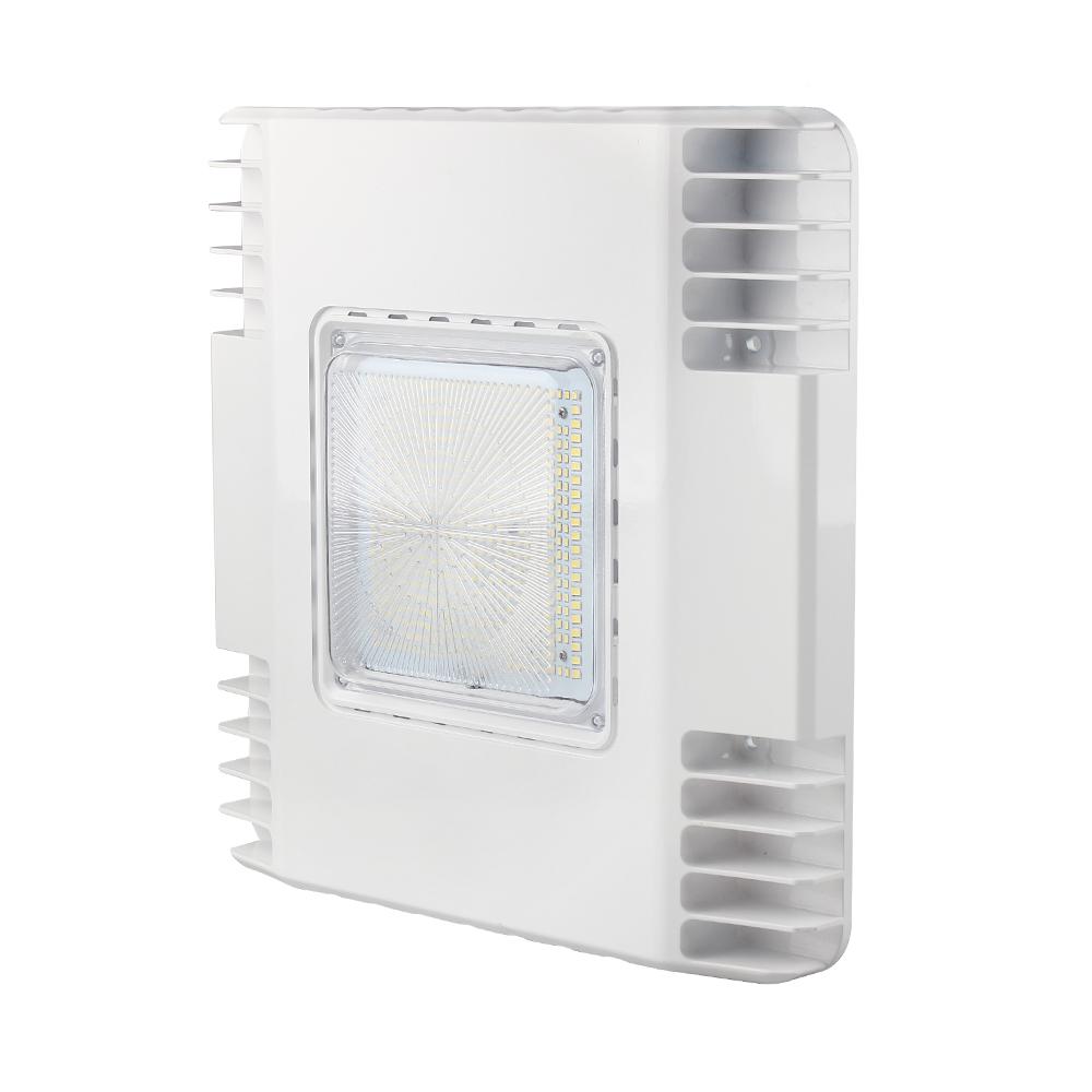 LED Gas Station Canopy Light, 20250 Lumens, 150W, 5000K, 120-277V - Bees Lighting