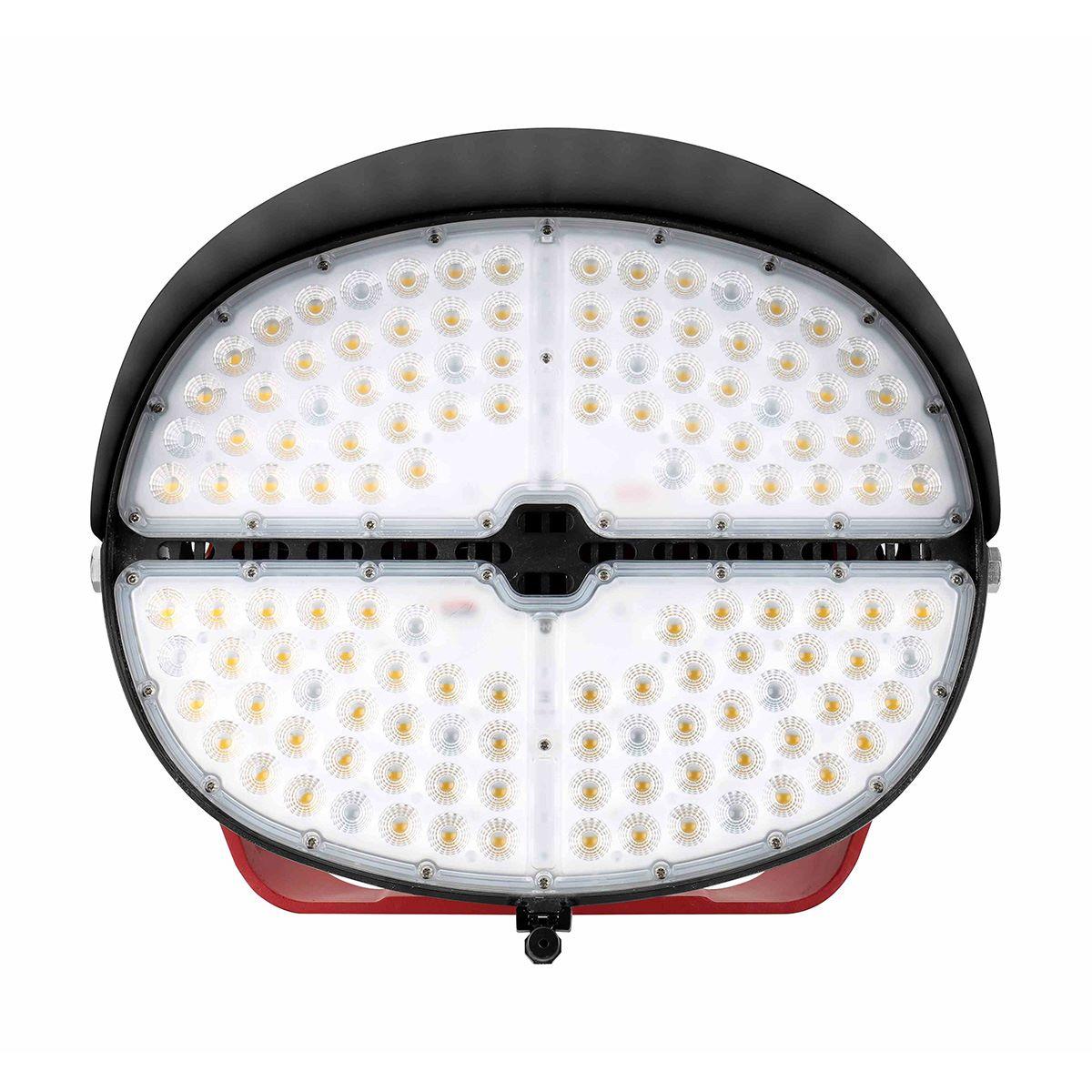 LED Sport Stadium Light, 505 Watts, 72000 lm, NEMA 4Hx4V, Trunnion Mount, 5000K, 120-277V - Bees Lighting