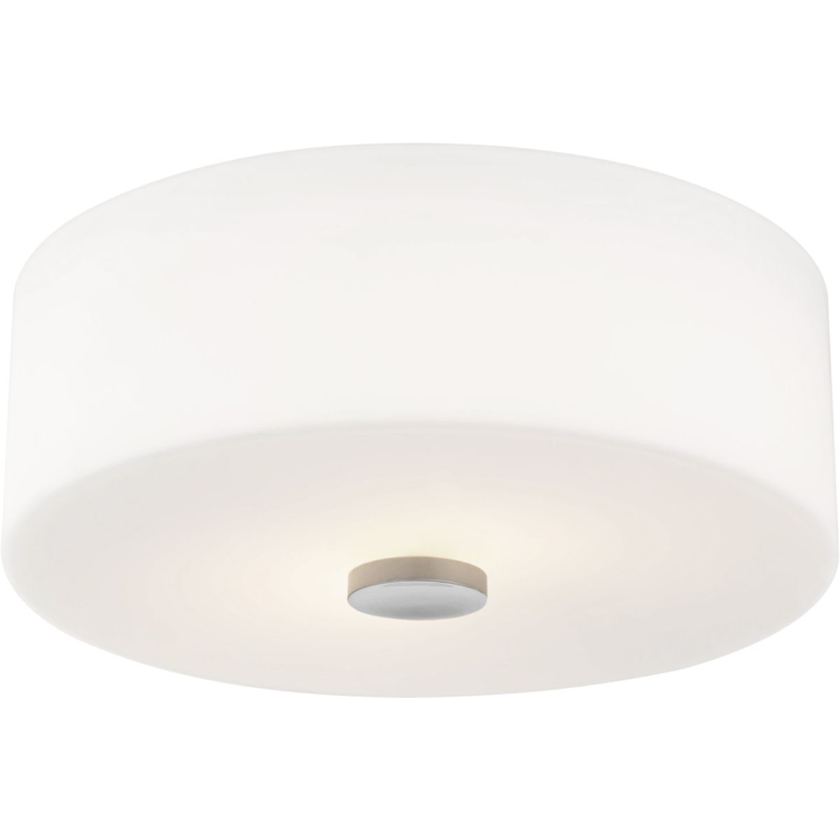 Sophie 12 in. 2 Lights Flush Mount Light Polished Nickel Finish - Bees Lighting
