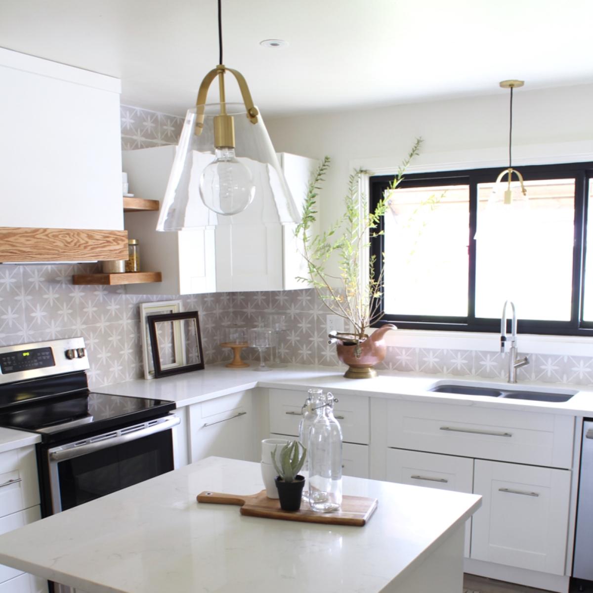 Karin 13" Pendant Light Brass Finish - Bees Lighting