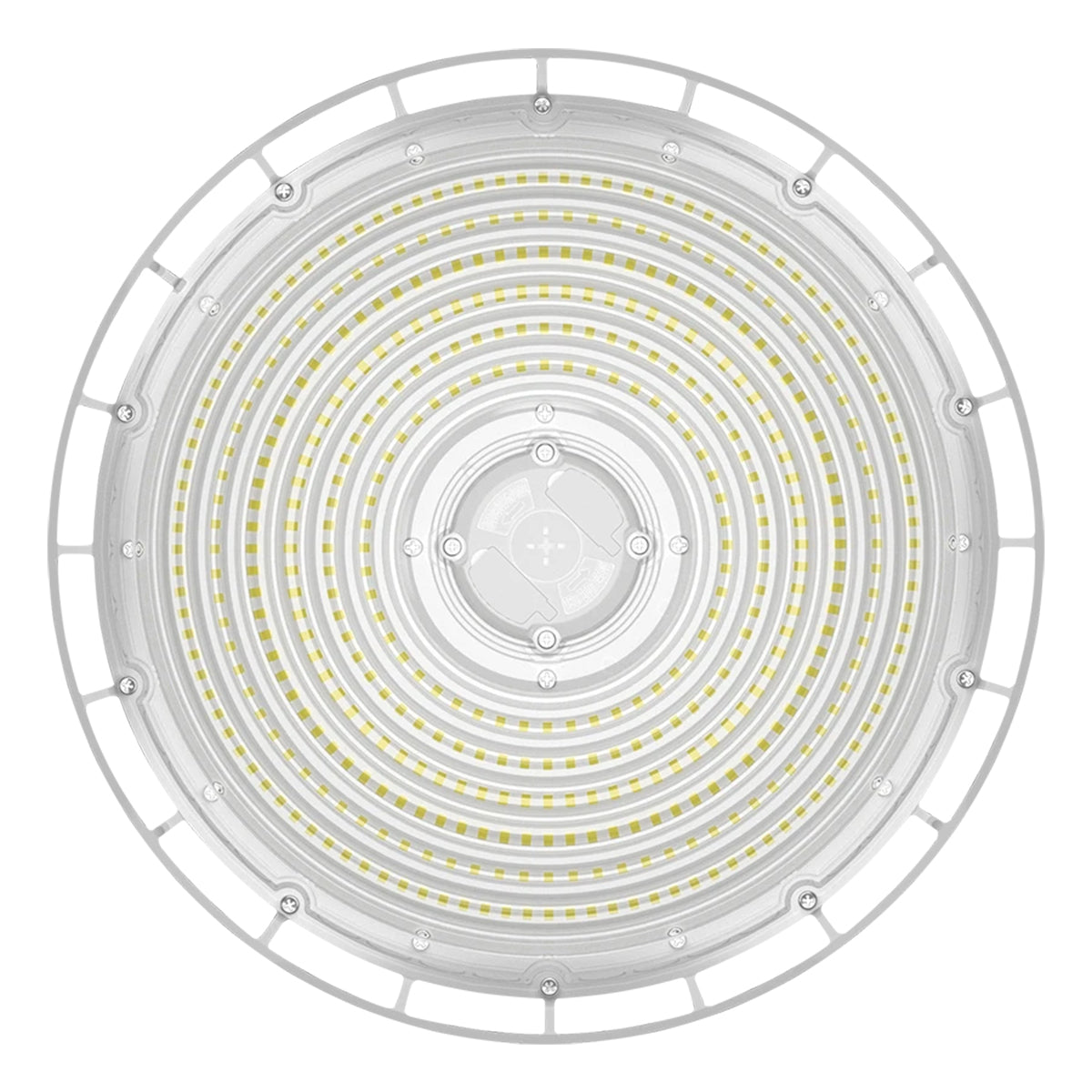High Bay UFO LED Light, 37000 Lumens, 240W, 30K/40K/50K, 120/277V, White - Bees Lighting