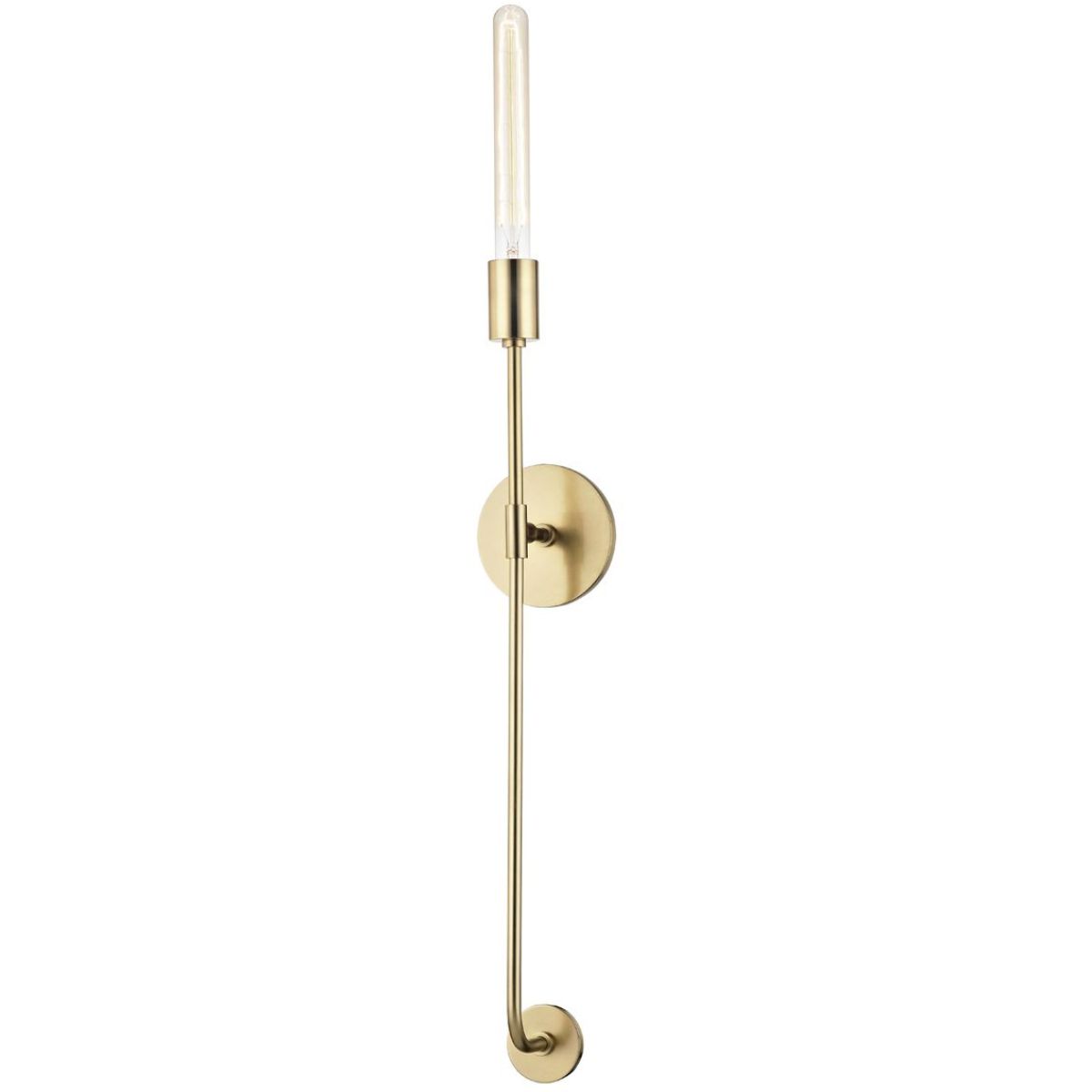 Dylan 35 in. Armed Sconce Brass finish - Bees Lighting