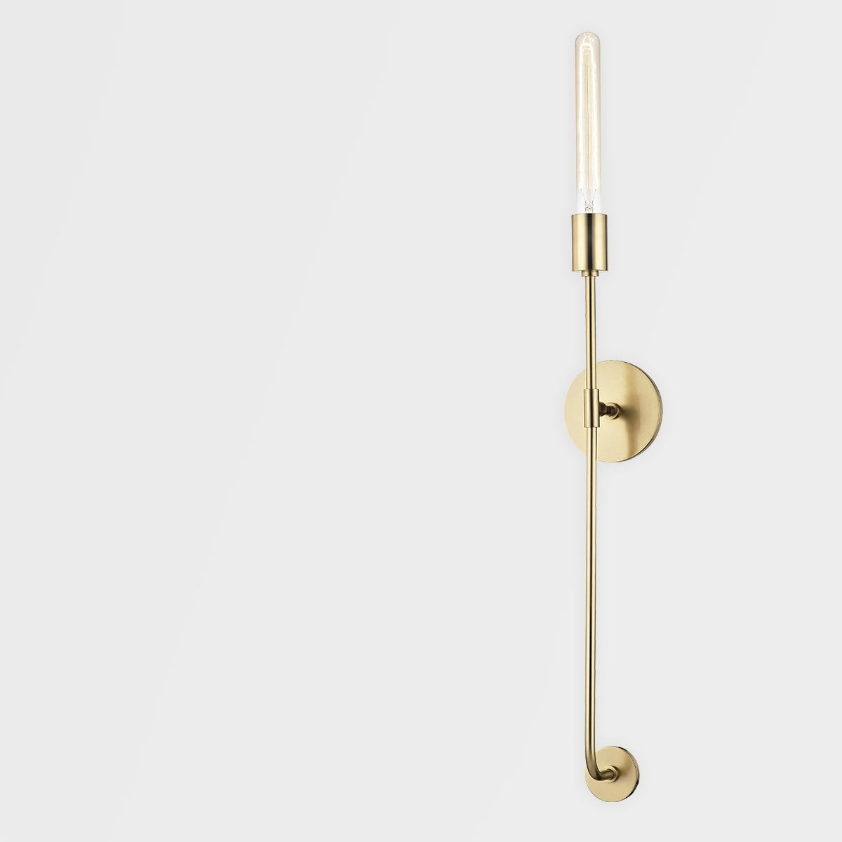 Dylan 35 in. Armed Sconce Brass finish - Bees Lighting