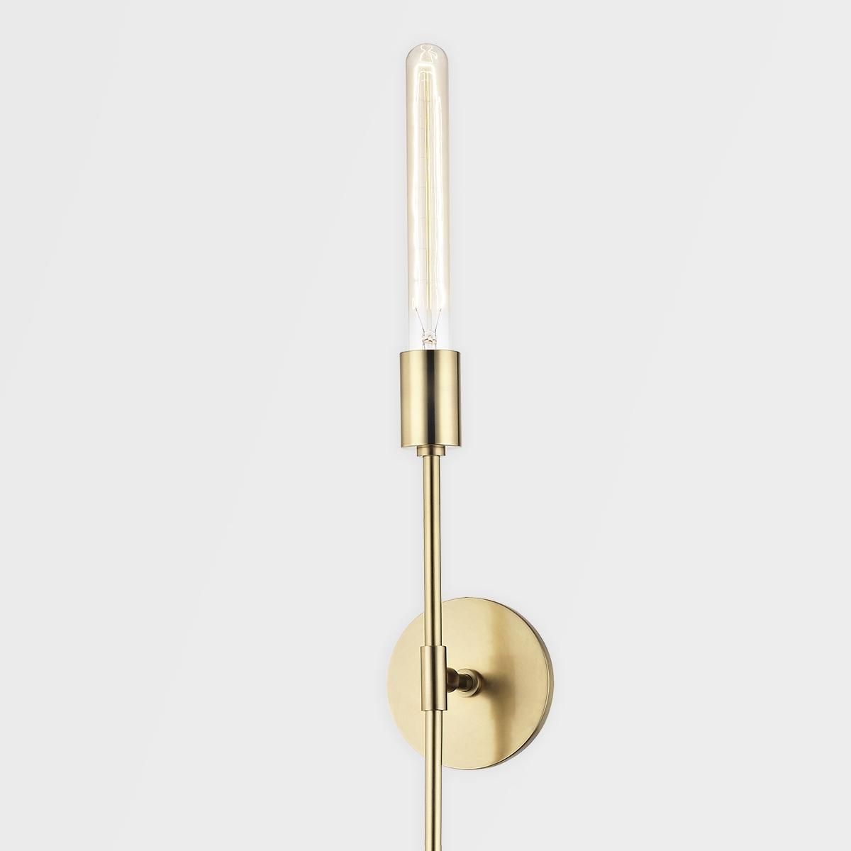 Dylan 35 in. Armed Sconce Brass finish - Bees Lighting