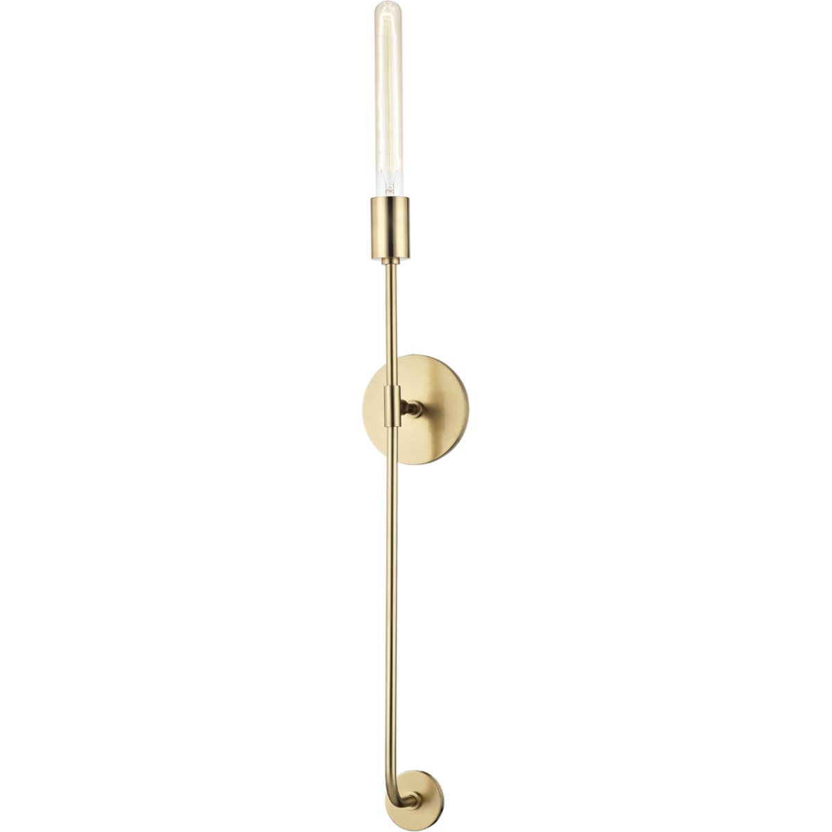 Dylan 35 in. Armed Sconce Brass finish - Bees Lighting