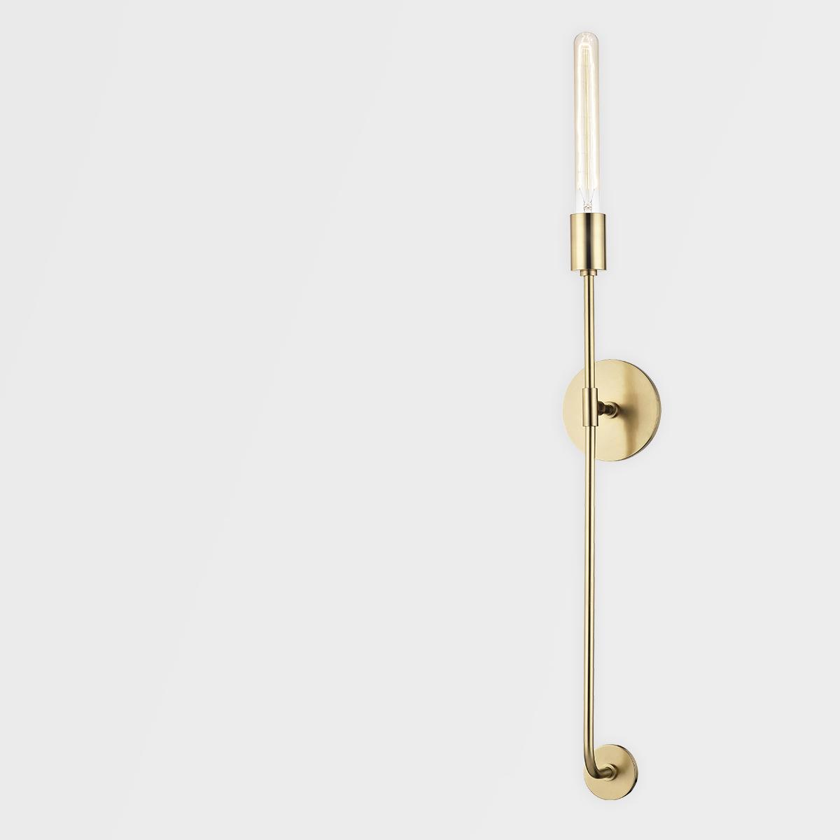 Dylan 35 in. Armed Sconce Brass finish - Bees Lighting