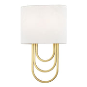 Farah 14 In. 2 Lights Wall Light - Bees Lighting