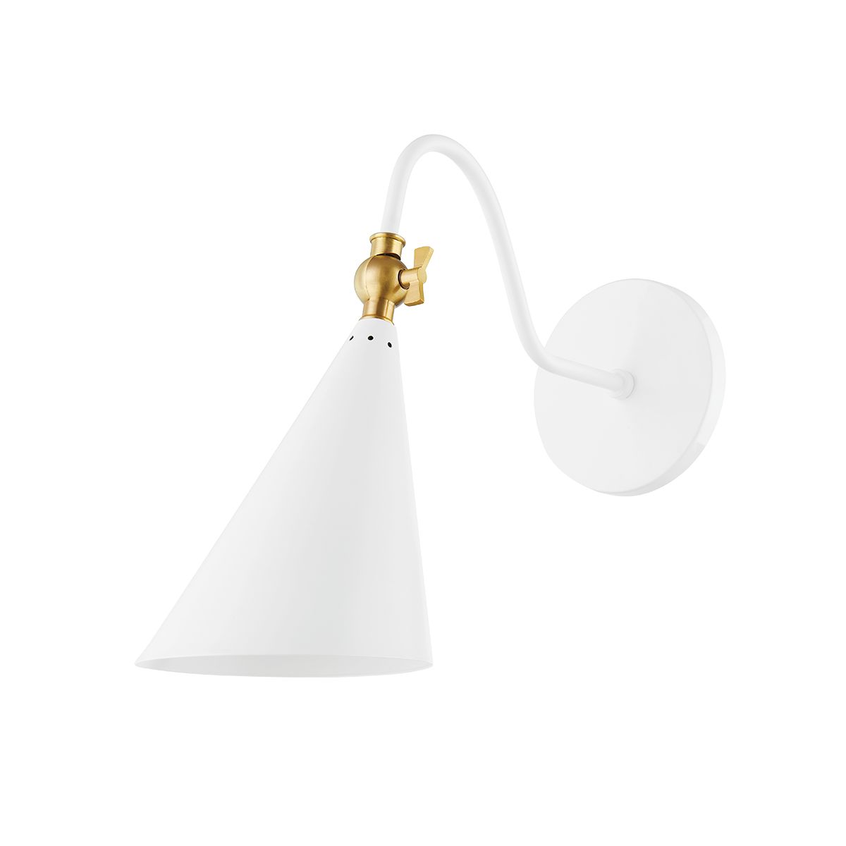 Lupe 12 in. Armed Sconce