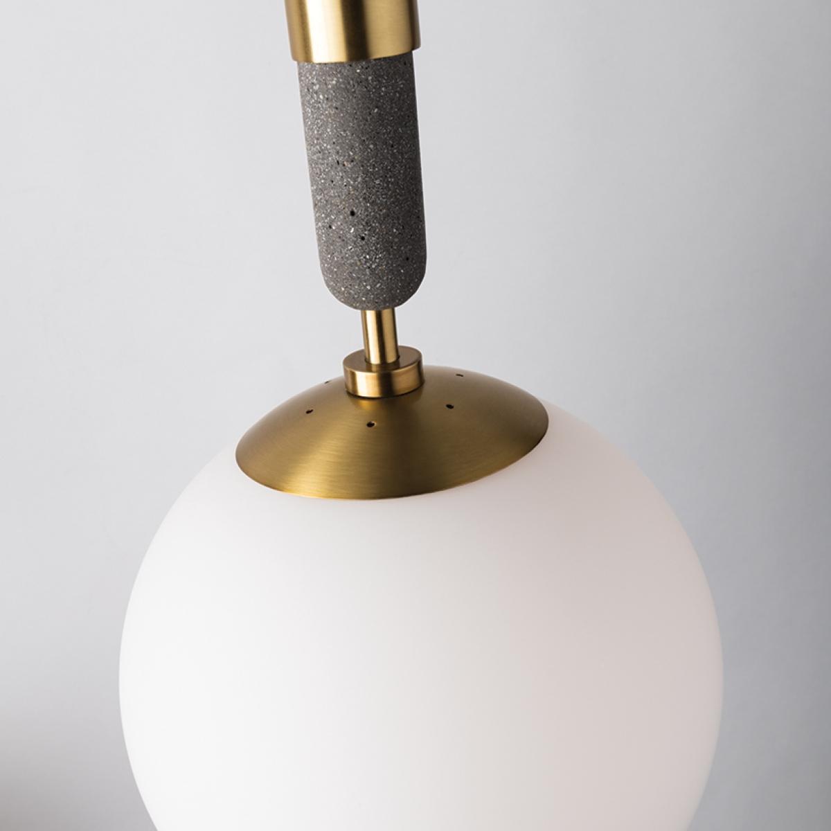 Brielle 7 in. Pendant Light Brass Finish - Bees Lighting