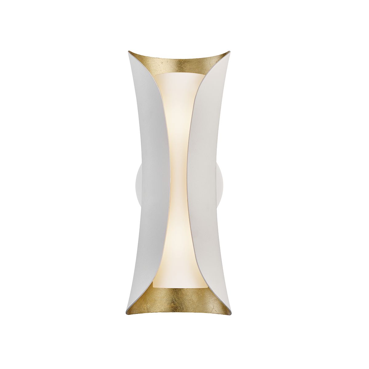 Josie 14 In. Wall Light White Finish - Bees Lighting