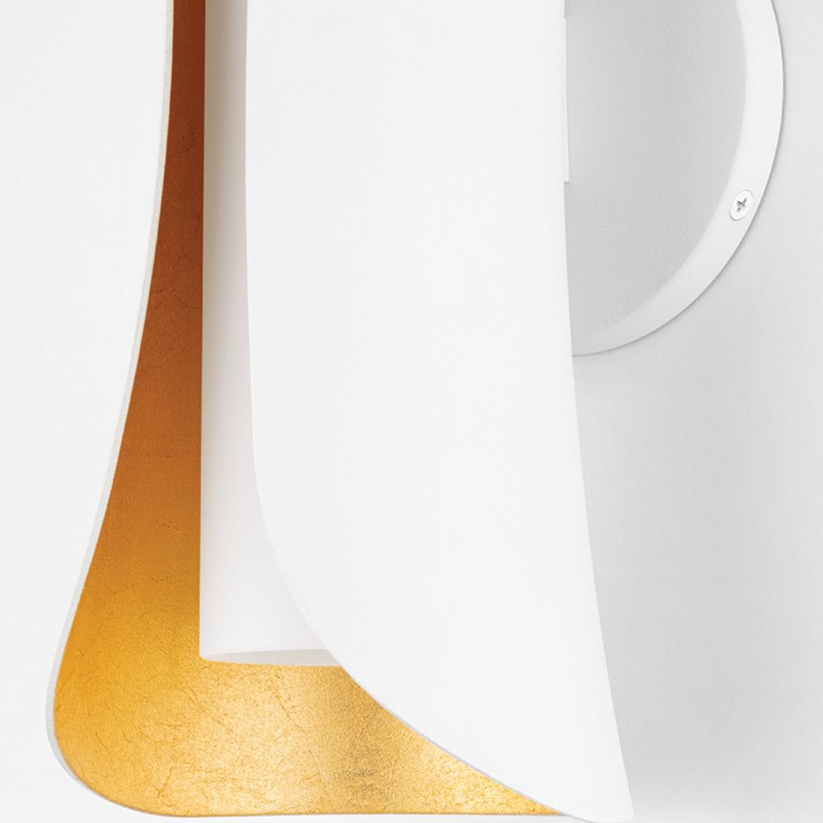 Josie 14 In. Wall Light White Finish - Bees Lighting