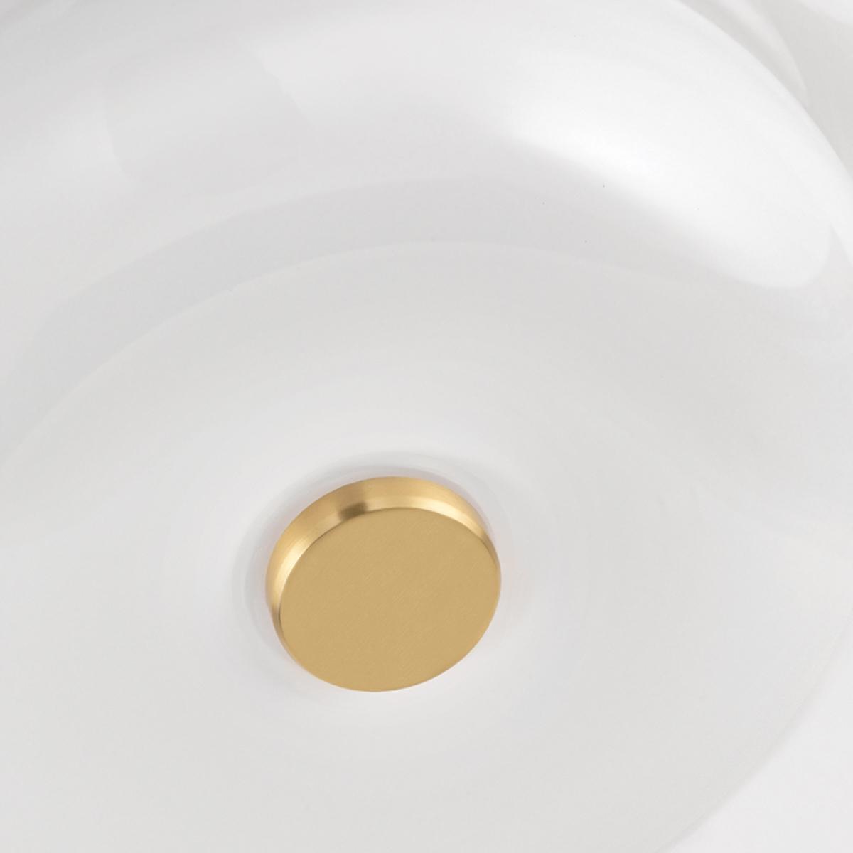 HAZEL 11 in. 2 lights Flush Mount Light Brass Finish - Bees Lighting