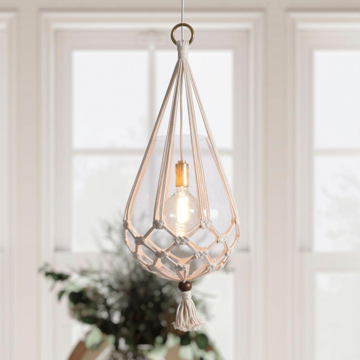 Tessa 15 in. Pendant Light Aged Brass Finish - Bees Lighting