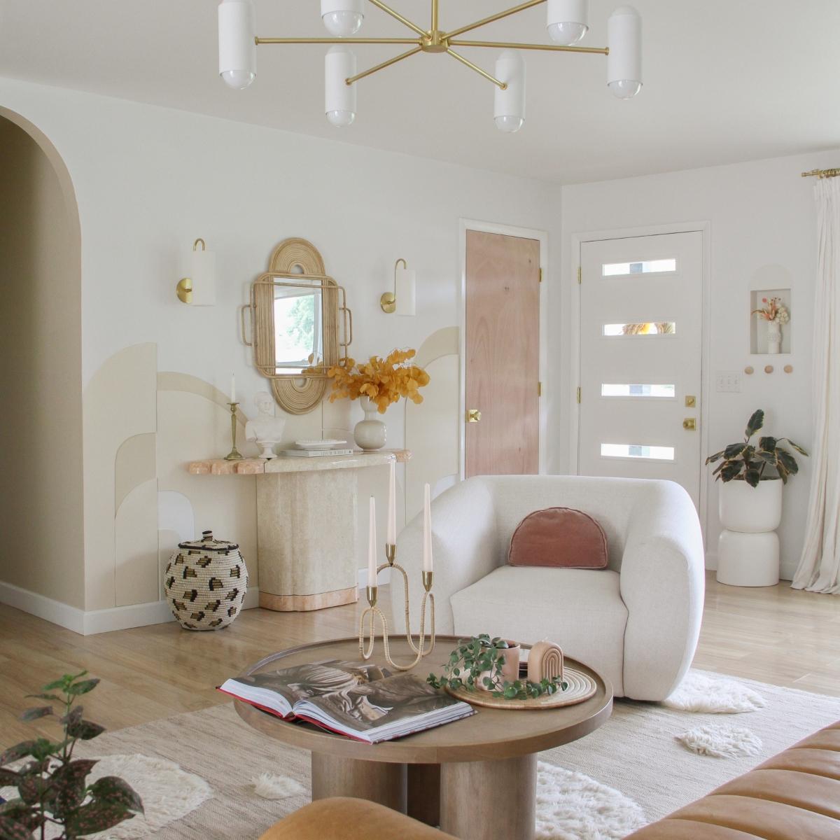 Kira 12 lights Chandelier White & Brass finish - Bees Lighting