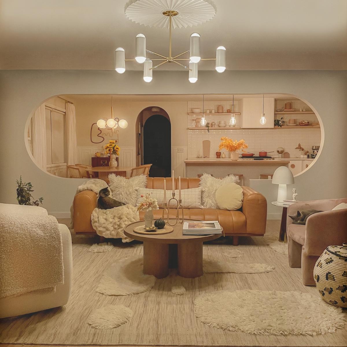 Kira 12 lights Chandelier White & Brass finish - Bees Lighting