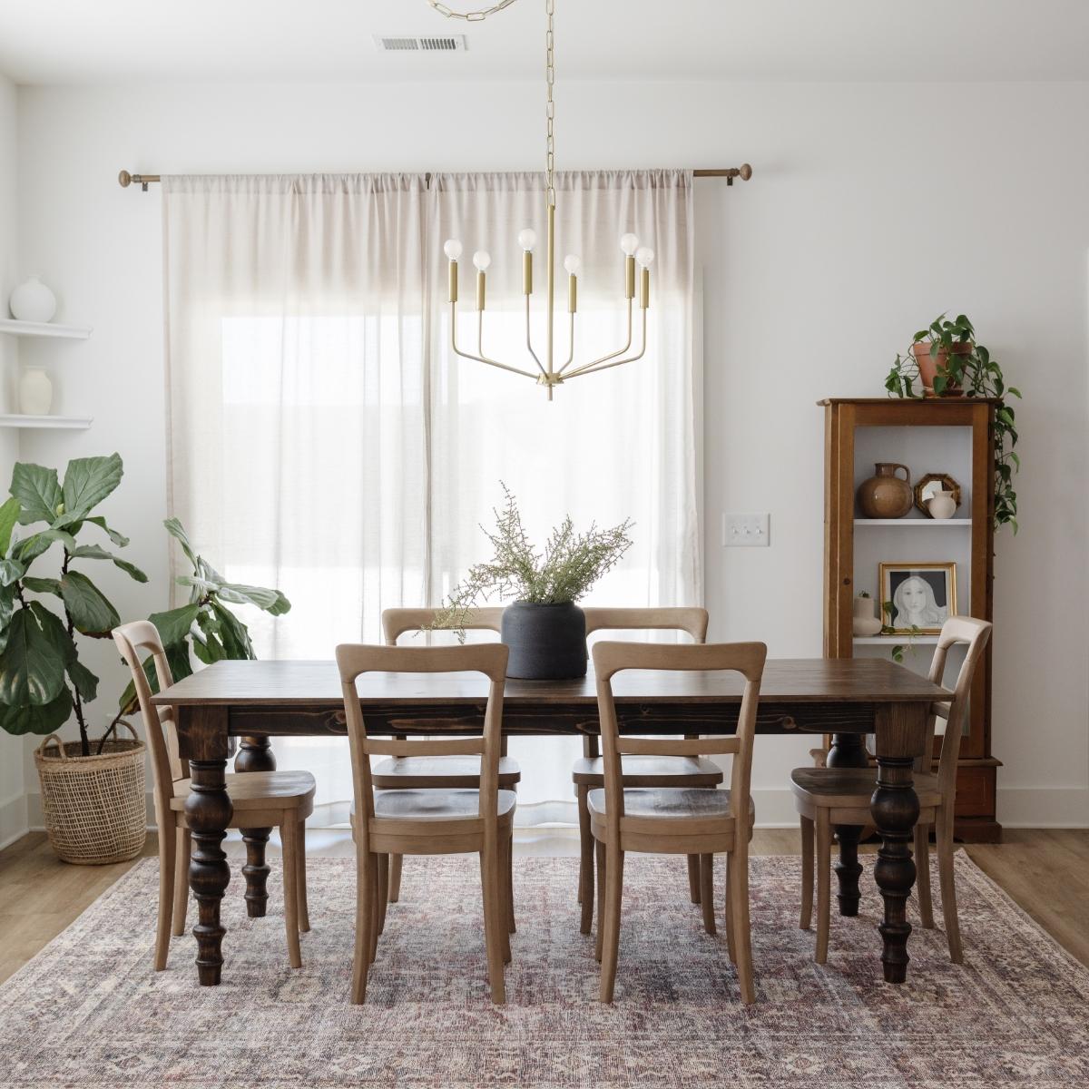 Bailey 6 Lights Chandelier Brass finish - Bees Lighting