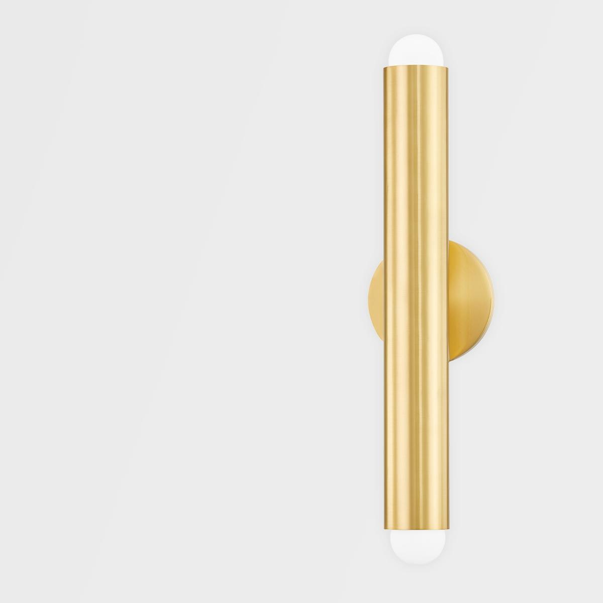 Taylor 19 in. Wall Light Aged Brass finish - Bees Lighting