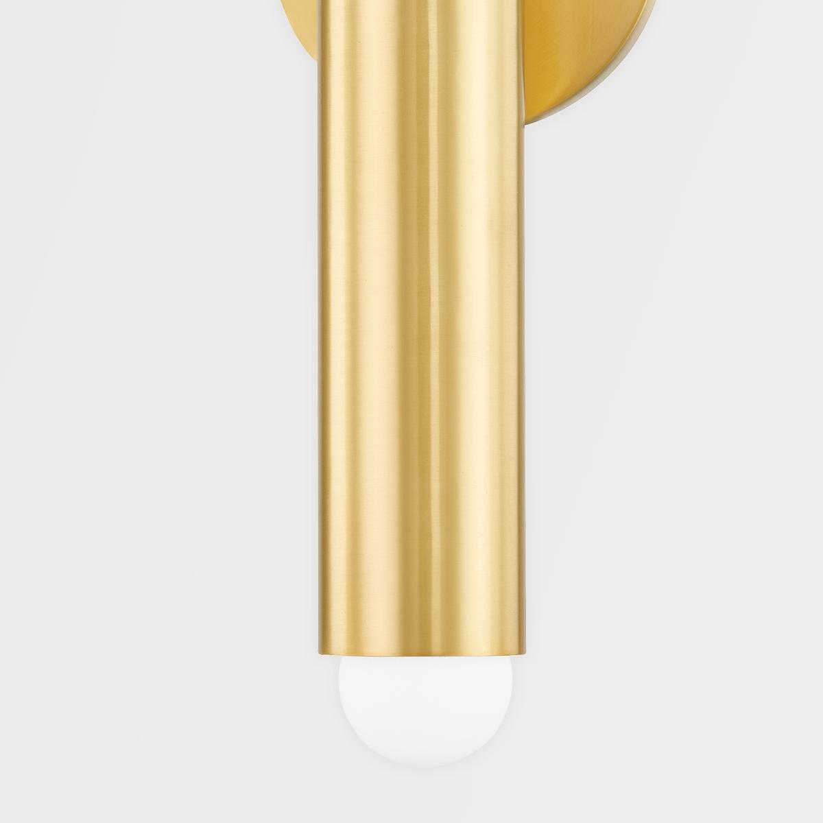 Taylor 19 in. Wall Light Aged Brass finish - Bees Lighting