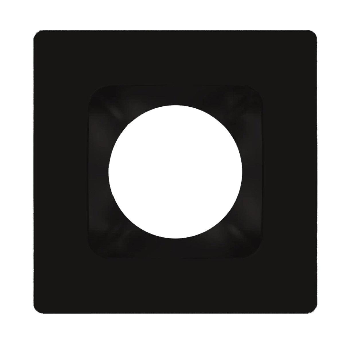 RAB 4 Inch Square Black / Smooth Trim for HA4 Series - Bees Lighting