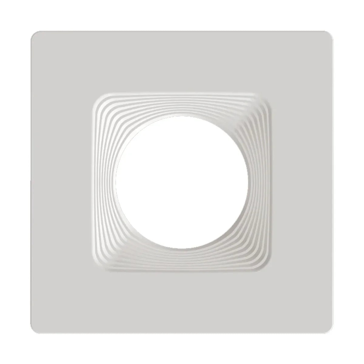 RAB 6 Inch Square White / Baffle Trim for HA6 Series - Bees Lighting