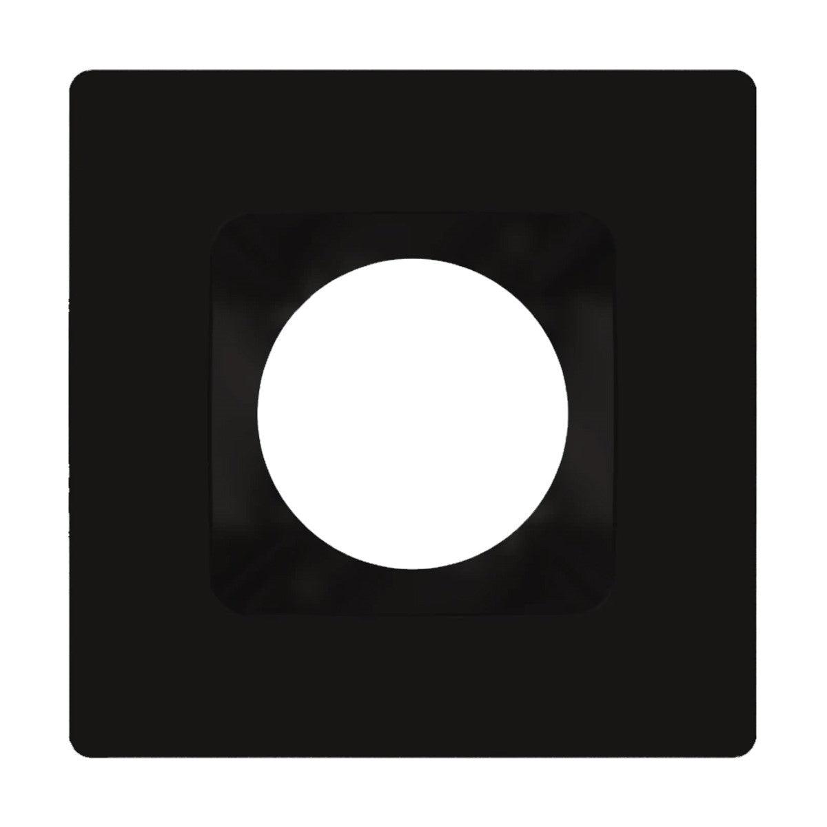 RAB 6 Inch Square Black / Smooth Trim for HA6 Series - Bees Lighting