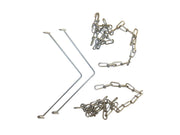 V hook with chain 2 hangers/kit, 36" Long - Bees Lighting