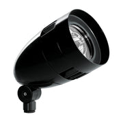 120V LED Bullet Flood Light, 13W, 5000K, Black - Bees Lighting