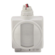 PIR 360° High Bay Occupancy Sensor with Lens + Isle Masking, 120-347VAC, White - Bees Lighting